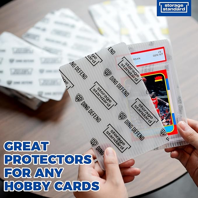 Card Protectors Trading Cards Shipping Supplies, 510-Pack 4'' x 6'' Graded Card Sleeves for Mailing Inserts, Plastic Semi Rigid Card Holder Better Than Corrugated Cardboard Sheets