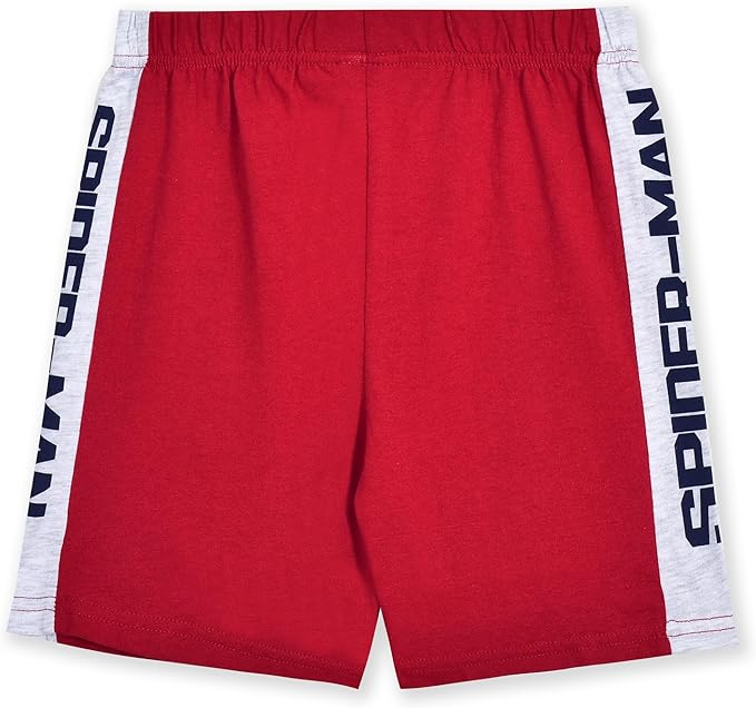 Marvel Spider-Man Boys 2 Piece Short Sleeve T-Shirt and Shorts Set for Toddlers