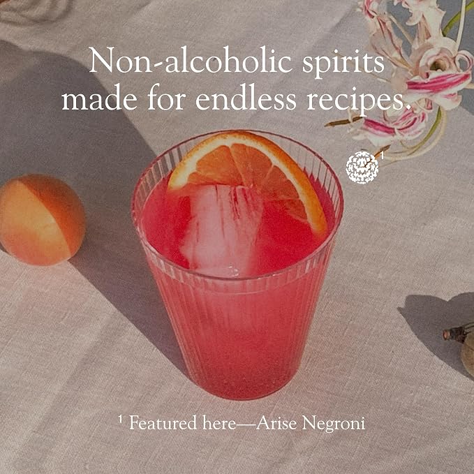 Aplós ARISE Non-Alcoholic Adaptogen-Infused Beverage, Tequila Style Alternative, Formulated to Elevate Mood, (750ml)