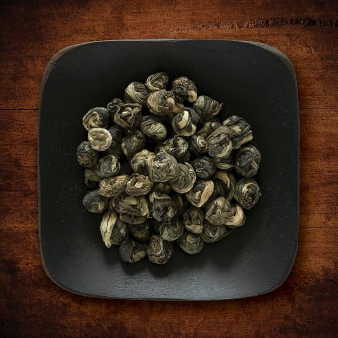 Frontier Co-op Organic Jasmine Pearls Green Tea, 16 Oz, Bulk Bag