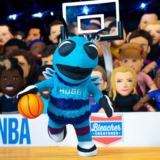 Bleacher Creatures NBA Unisex NBA 10-inch Mascot Plush Doll