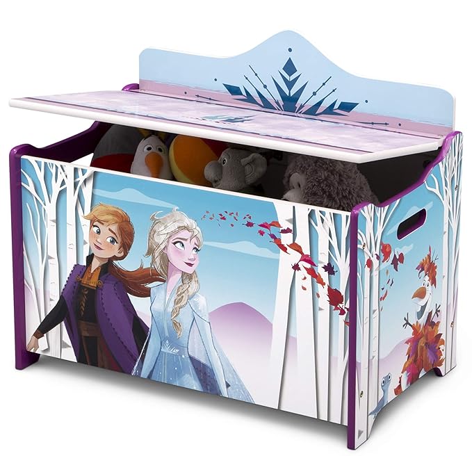 Delta Children Deluxe Toy Box, Disney Frozen II