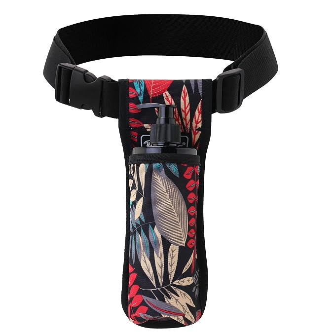 Tuhaoge Massage Bottle Bag Massage Oil Holster Lotion Holster Massage Therapist Massage Oil Holster Massage Lotion (TH1kd-DaShuYe)
