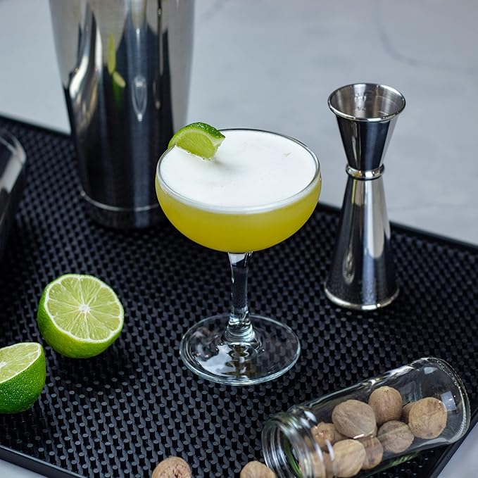 Japanese Jigger: 1oz 2oz Stainless Steel Double Cocktail Jigger with Measurements Inside – Measuring Tool for Bartenders