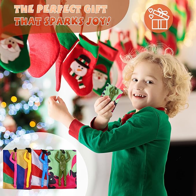 Parachute Toy for Kids, Outdoor Toys Flying Parachute Men, Inside & Outside Toys for or 3 4 5 6 7 8 9 10 11 12 Year Old, Christmas Stocking Stuffers for Kids Idea 2025 Unique Boys Party Favors