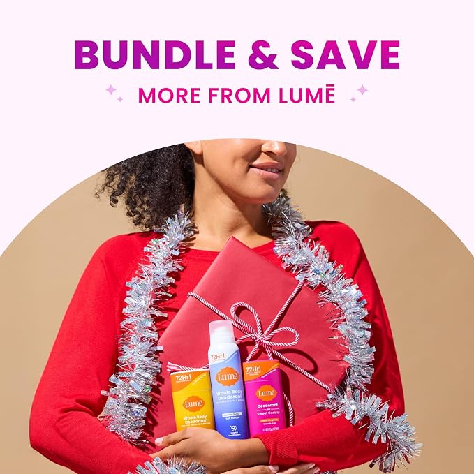 Lume Whole Body Deodorant - Invisible Cream Tube - 72 Hour Odor Control - Doctor Developed - Aluminum Free, Baking Soda Free and Skin Loving - 3.0 Ounce, (Pack of 2) (Fresh Alpine)