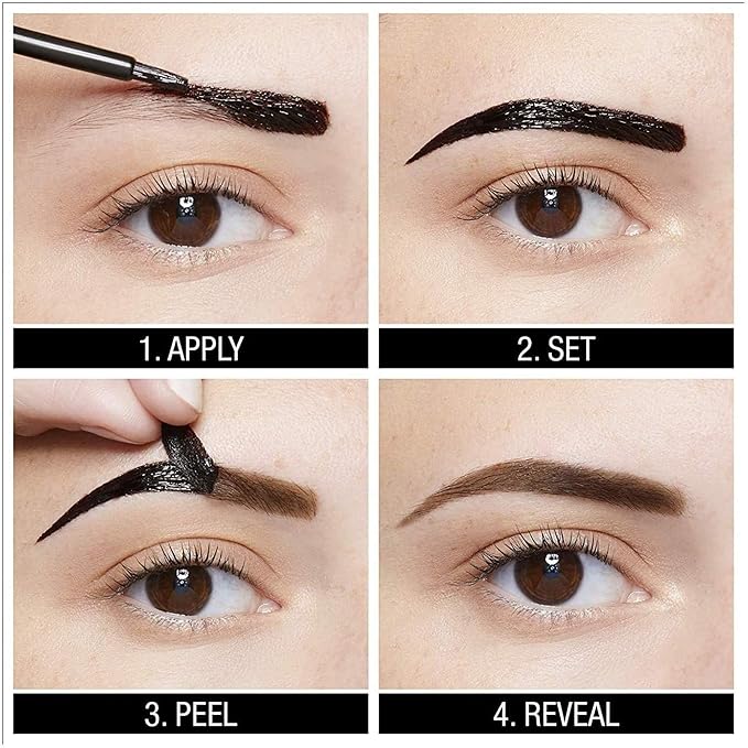 Maybelline New York Brow Tattoo Longlasting Tint, Dark Brown, 4.9 ml