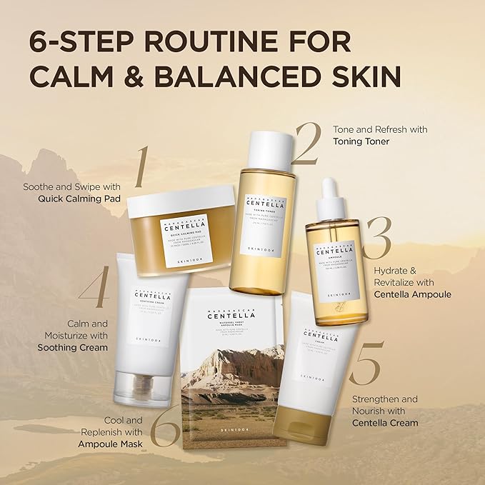 SKIN1004 Madagascar Centella Ampoule Foam, 4.23 fl.oz, Korean Face Cleanser & Makeup Remover with Centella Asiatica, Gentle Daily Cleanser for Soft Skin, Korean Skin Care