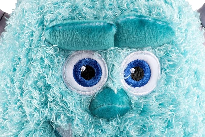 Jay Franco Disney Plush Pillow Buddy - Soft Plushie Stuffed Pillow, 12 Inches, Blue - Sully