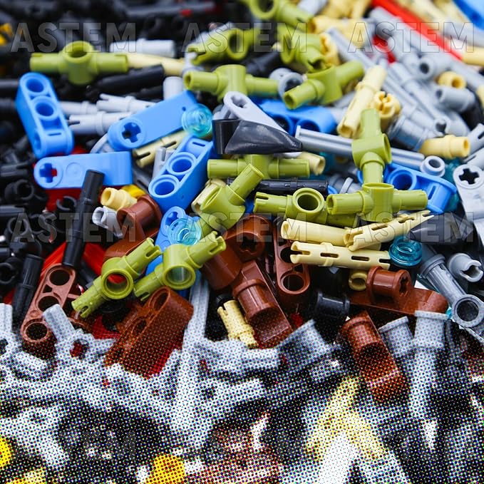 800+Pcs Technical-Parts Axl-Chain Link Connectors Bricks Sets