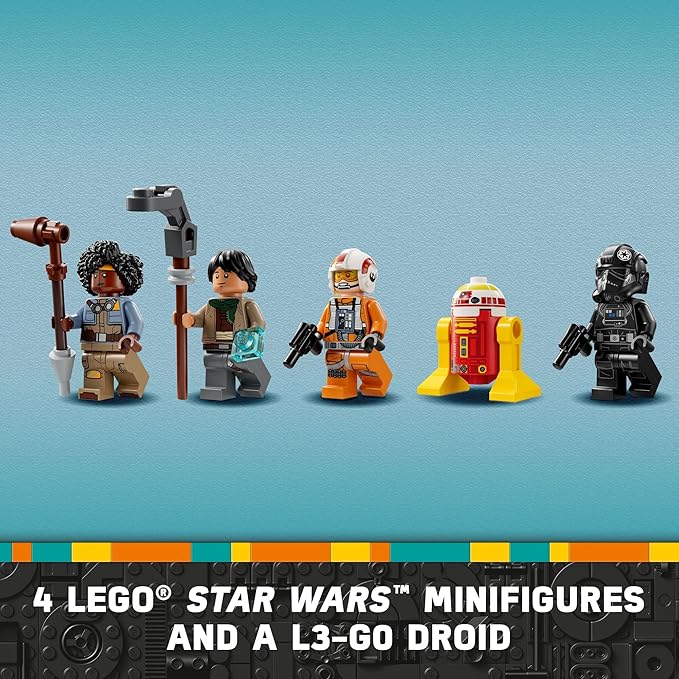 LEGO Star Wars TIE Fighter & X-Wing Mash-Up Building Set - Star Wars Toys for Boys & Girls, Ages 9+ - Imaginative, Creative Play - Use for Display or Pretend Play - Gift for Fan's Birthday - 75393