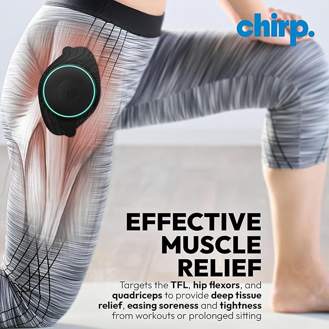 Chirp Halo Pads – Targeted Pain Relief, Deep Tissue Support, Muscle Recovery for Back, Shoulders, HIPS, & More