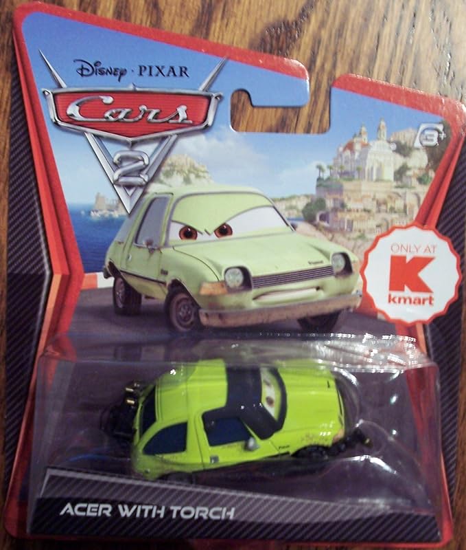Disney / Pixar CARS 2 Movie 155 Die Cast Car Acer with Blow Torch by Mattel