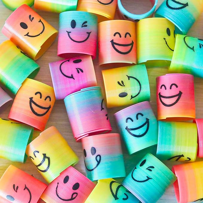 Cocurb 128 Pcs Mini Spring Party Favors for Kids 4-8,Fun Goodie Bag Stuffers for Birthdays, Classroom Prizes, and Small Toys Gifts (4 Assorted Designs)
