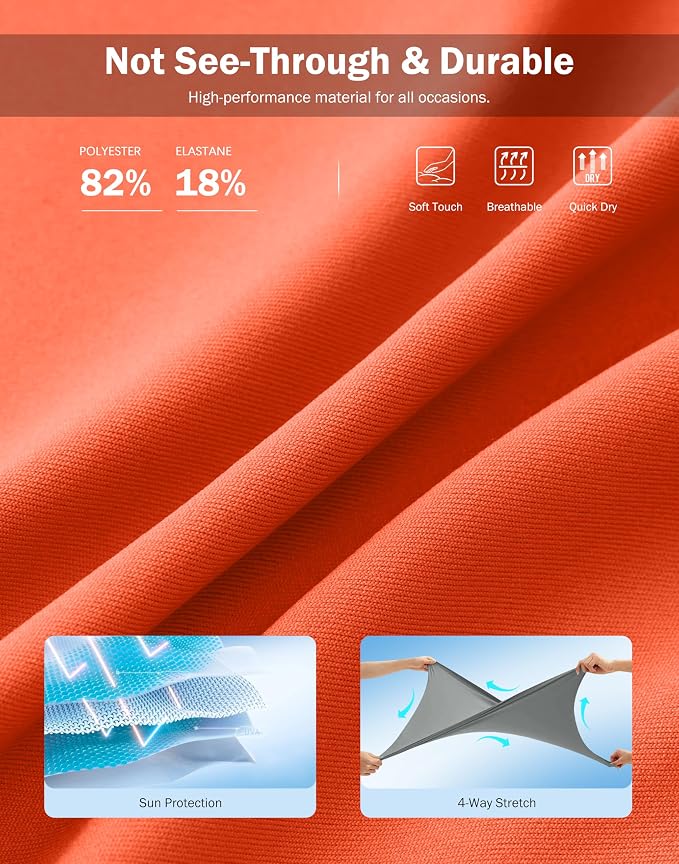 18" Skorts for Women 3 Pockets High Waist Long Athletic Tennis Skirt Golf Skort for Casual Summer Travel