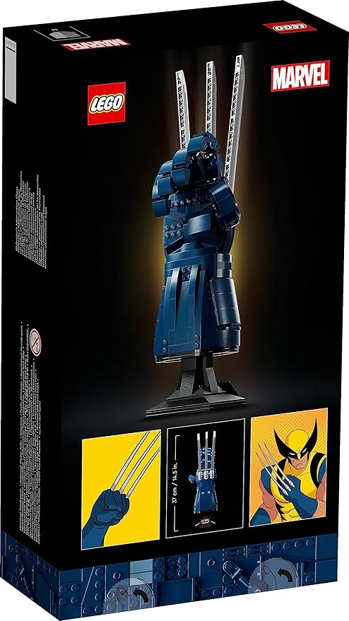Lego Super Heroes Wolverine Adamantium Claw 76250 Toy Blocks, Present, American Comics, Superhero, Boy, Adult