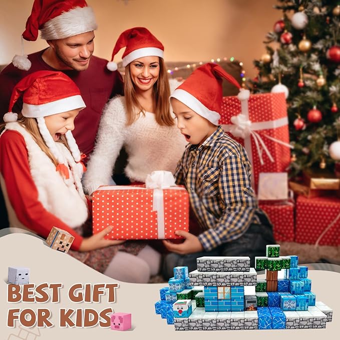 150 PCS Magnetic Building Block Set, 1 INES Educational Construction Toy Blocks for Kids, STEM Learning Assembly Toys