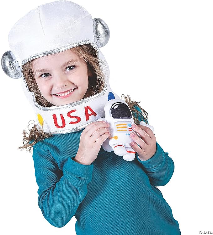 Fun Express Astronaut Plush Toys Set of 12 - Party Favors and Handouts