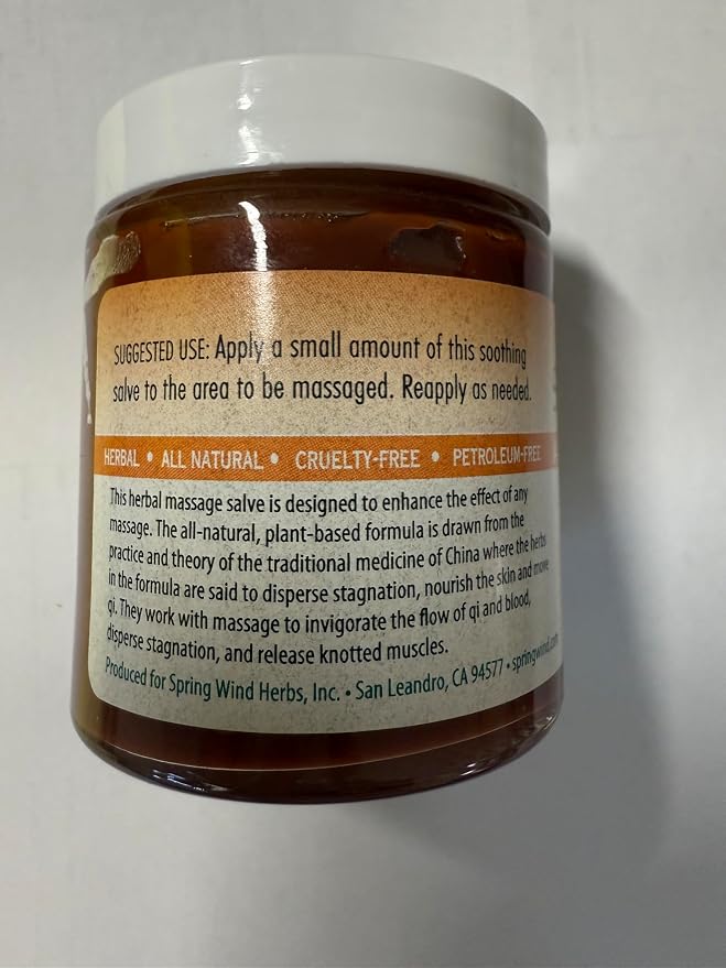 Spring Wind Amber Massage Salve