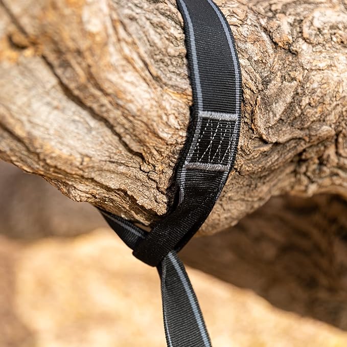 Squirrel Products Two Nylon Tree Swing Hanger Straps - 15ft Each