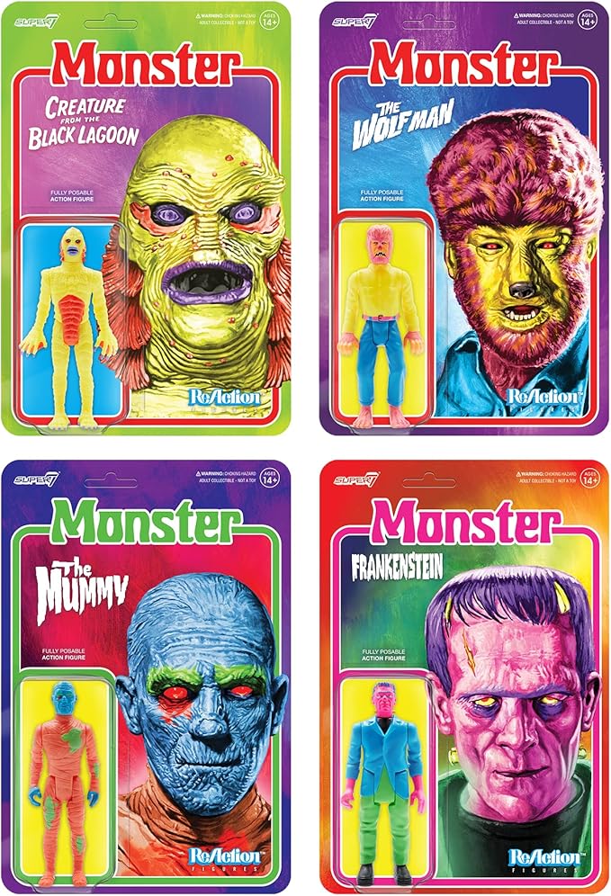 Super7 Universal Monsters Frankenstein (Costume Colors) - 3.75 in Scale Reaction Figure
