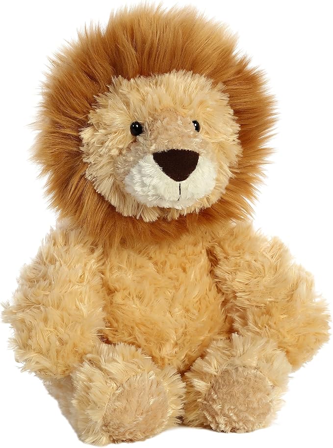 Aurora® Snuggly Tubbie Wubbies™ Lion Stuffed Animal - Comforting Companion - Imaginative Play - Brown 12 Inches