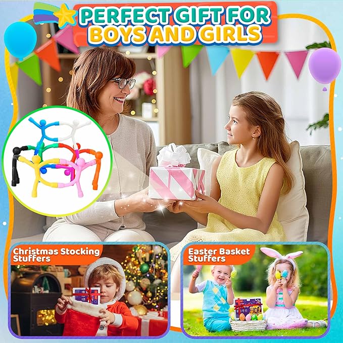 Magnetic Travel Toys for Toddlers Kids 10PCS, Airplane Car Travel Activities Essential, Fidget Toys Road Trip Sensory Toy, Fidgets for Classroom Toys for 3 4 5 6 7 8 Year Old, Kids Stocking Stuffers