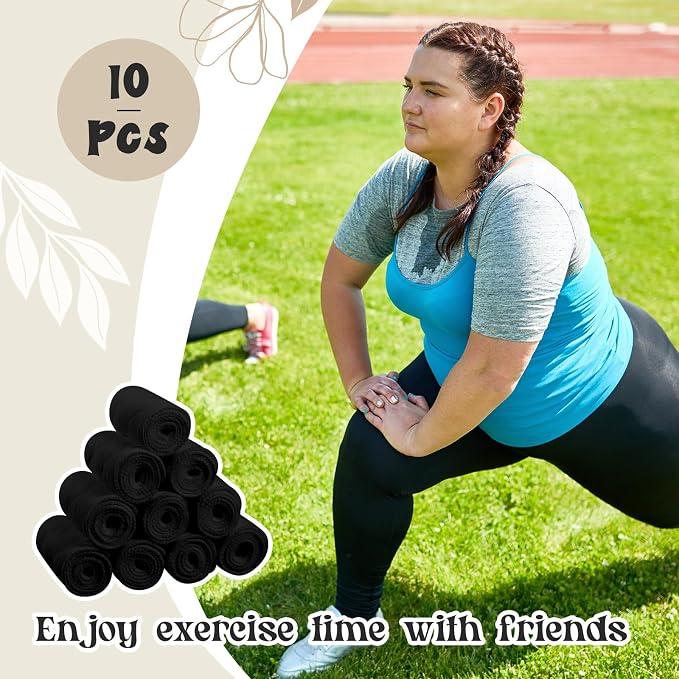 Toulite 10 Pcs Reusable Bra Liners for Sweat, 3 Layer Bra Sweat Pads, Soft Cotton Outer Layer with Polyester Fiber Core