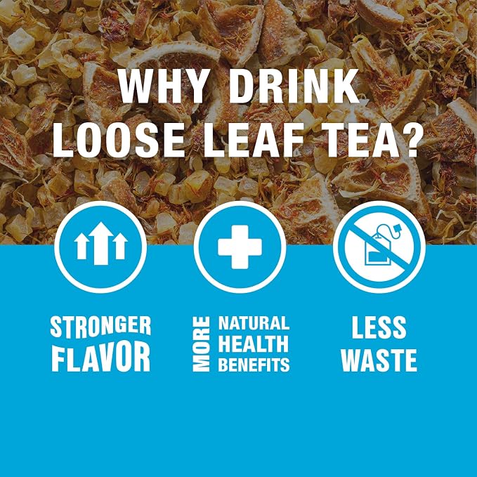 Tiesta Tea - Favorites Starter Sampler Dry Flight Set, Loose Leaf, High to No Caffeine, Makes Hot & Iced, Assorted Tea Sets with Herbal, Black, Fruit Blends & More, 8 Resealable Sample Pouches
