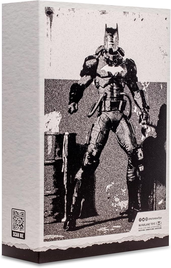 Hazmat Suit Batman (DC Multiverse) Sketch Edition Gold Label 7"" Figure MTS Exclusive, 17047