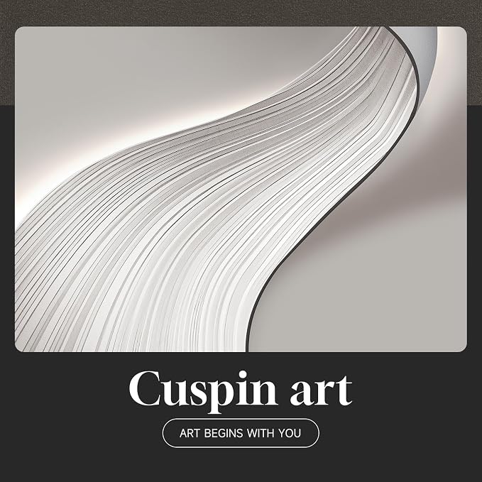 Large Framed Modern Abstract Wall Art, 3 Piece Minimalist Bright Style Prints Paintings Artwork for Walls, Silver Gray Contemporary Luxury Pictures for Living Room Hallway Office Wall Decor Total 30x60 In