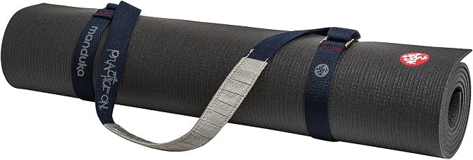Manduka Yoga Commuter Mat Carrier - Eco-Friendly Cotton, Easy to Carry, Hands-Free, For All Mat Sizes