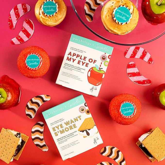 Patchology | Sprinkles (Limited Edition) - Eye Want S’more - Soothing & Hydrating No-Slip Eye Patches - 5 Pairs