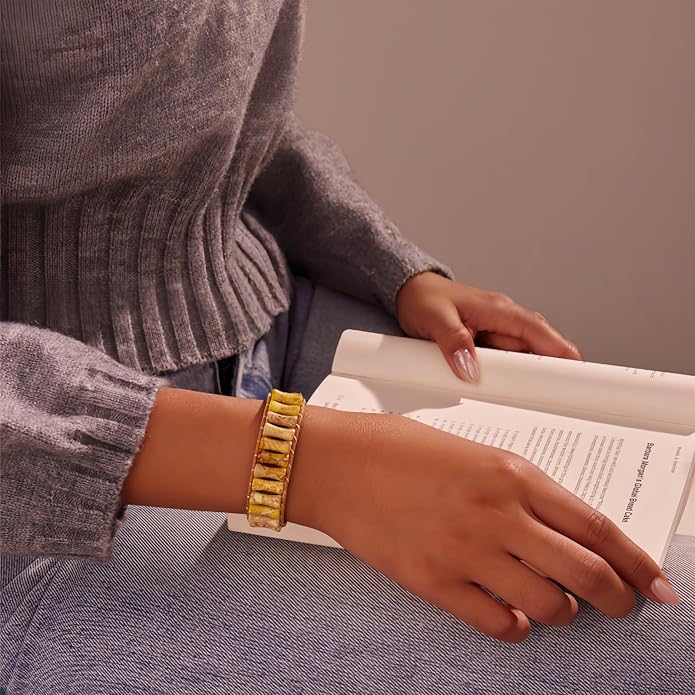 Inspirational Gifts Healing Bracelets for Women,Get Well Soon Encouragement Gifts for Women Friends Sister Mom,Handmade Natural Stone Healing boho Friendship Jewelry for women