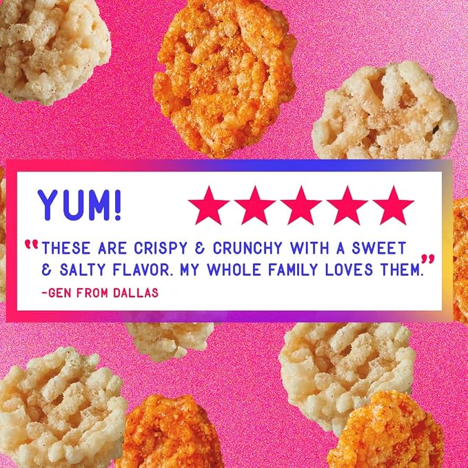 Wowza Fuego Lime Crunchy Rice Crisps | Spicy Gluten Free, Non-GMO, 8 Pack | Spicy lime flavor, Healthy chip alternative, Kid-friendly, 3.5 oz bags, No artificial flavors, Allergen-friendly, Bold heat
