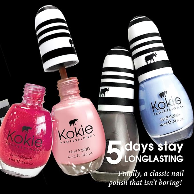 Kokie Professional Nail Polish, 0.54 Fl Oz (Girls Night)