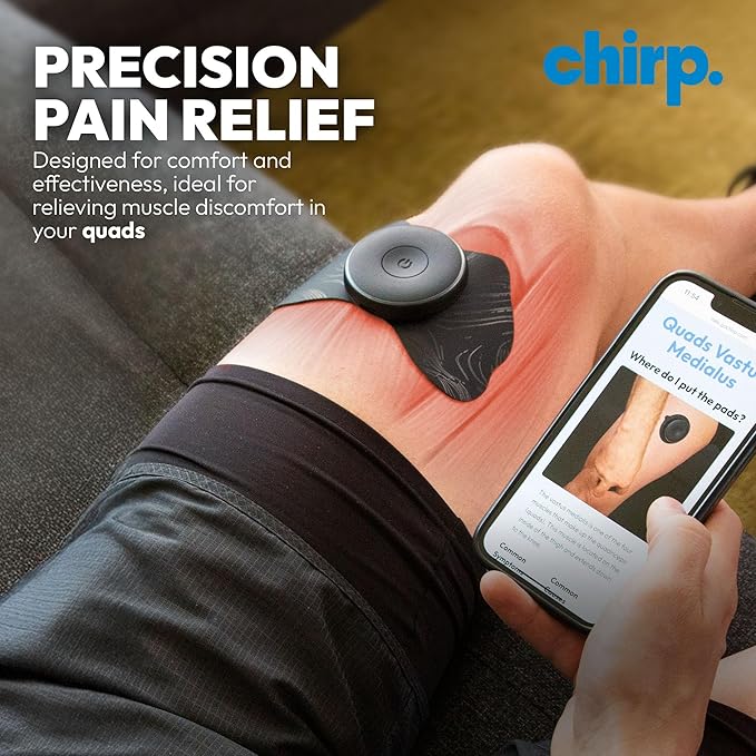 Chirp Halo Pads – Targeted Pain Relief, Deep Tissue Support, Muscle Recovery for Back, Shoulders, HIPS, & More