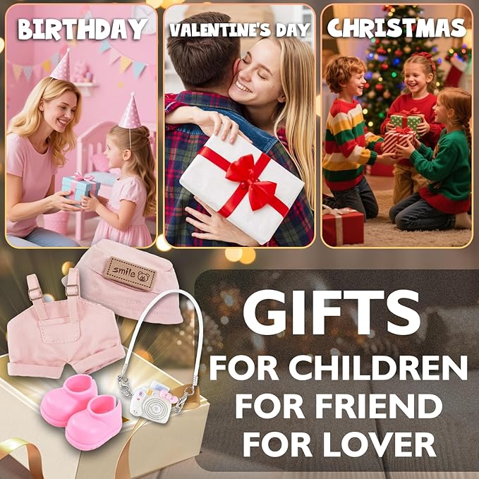 Cute Doll Clothes Outfits Women Birthday Party Decoration Gift Female Friend Coworker Christmas Xmas Ideas Close BFF Work Bestie Soul Sister Cool Unique Funny Present