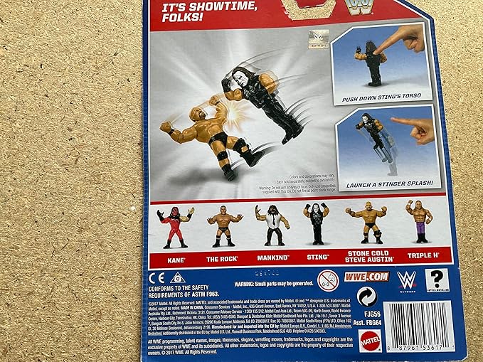 WWE Sting - Mattel Retro Toy Wrestling Figure