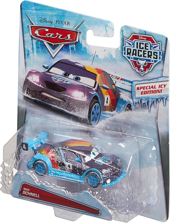 Disney Pixar Cars Ice Racers 1:55 Scale Diecast Vehicle, Max Schnell