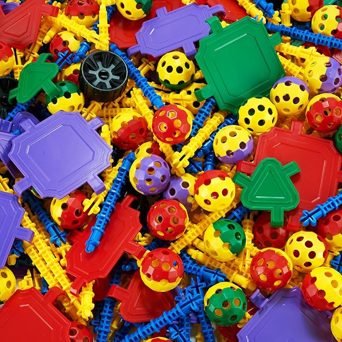 | STEM Learning Toys | Creative Construction Engineering | Fun Educational Building Blocks Toy Set for Boys and Girls Ages 5 6 7 8 9 10 Year Old + | Best Toy Gift for Kids | Activity Game