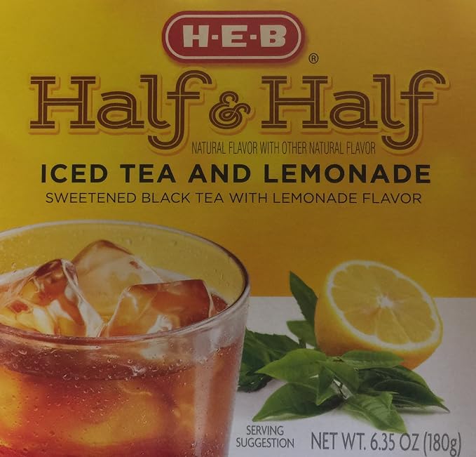 HEB Half & Half Ice Tea and Lemonade single cups