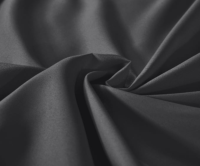 NHNHN Fitted Sheet-Deep Pockets-Soft Microfiber-Easy Care-Shrinkage and Fade Resistant-Fitted Sheets Queen Size for Girl Woman Teens Kids-Only 1 Fitted Sheet Queen Gray