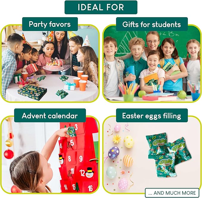 Wood Spinning Top 40 Pack Jungle Kids Party Favors - BONNYCO | Spinning Tops Goodie Bags Stuffers for Kids 3-5 4-8, Return Gifts for Birthday Party | Goody Bag Stuffers Pinata Classroom Prizes Rewards