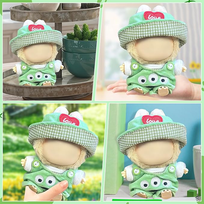 Clothes Fit for 17CM Doll, Fashion Doll Clothes Outfit Set Cute Theme Designer Toys Dress Accessories for Collector Fans Display (LGM)