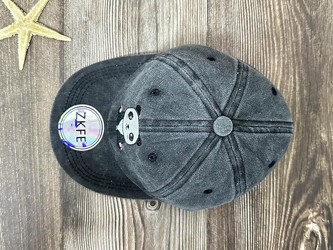 Embroidered Animal Baseball Hats for Boy and Girl