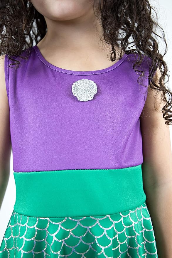 Little Adventures Mermaid Princess Twirl Dress