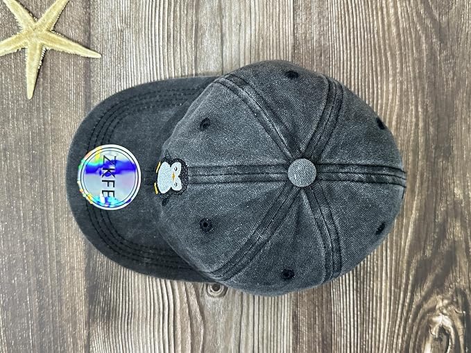 Embroidered Animal Baseball Hats for Boy and Girl