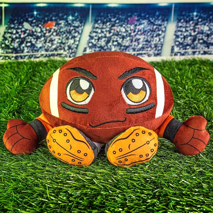 Bleacher Creatures Tennessee Volunteers 8" Kuricha Football Sitting Plush- Soft Chibi Inspired Plush