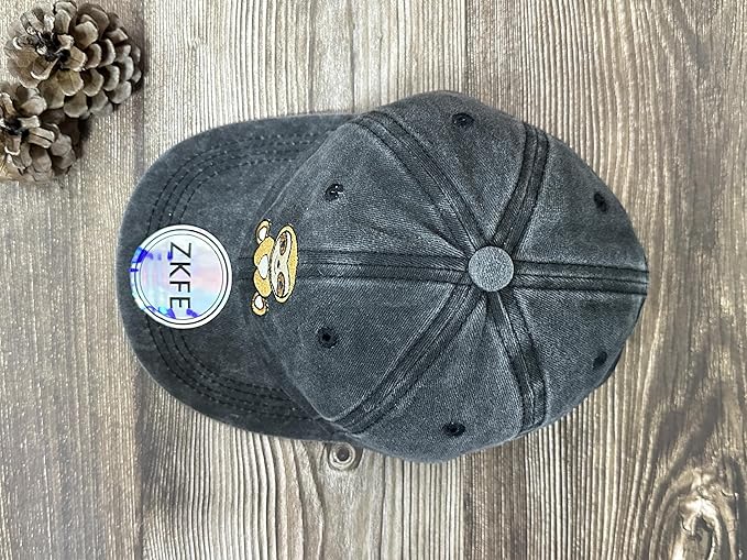 Embroidered Animal Baseball Hats for Boy and Girl
